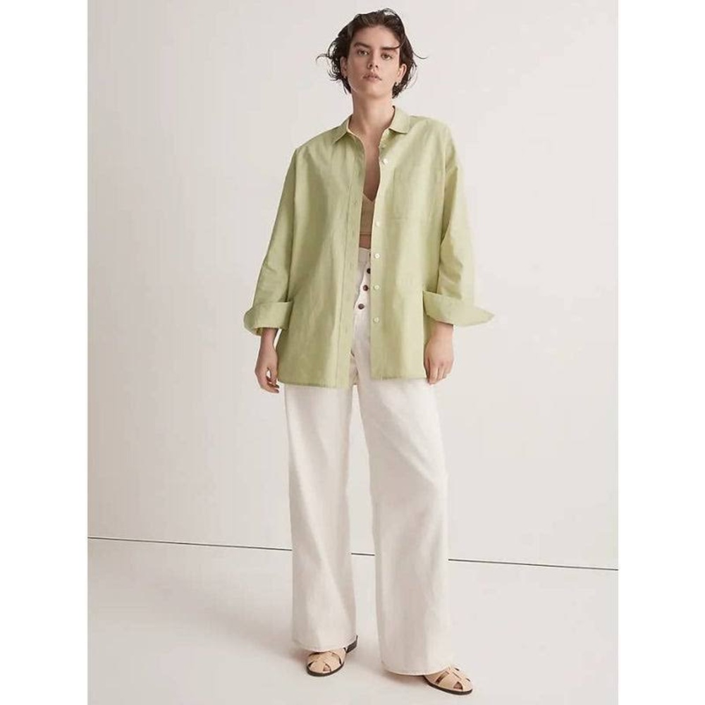 Signature Poplin Oversized Shirt